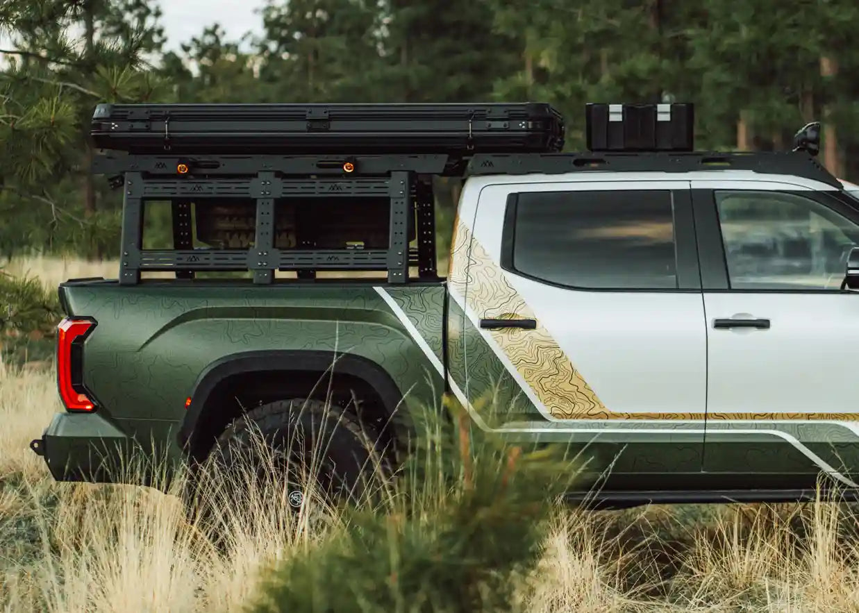Toyota Tundra Bed Rack - Full Height - 4 Wheel Overland