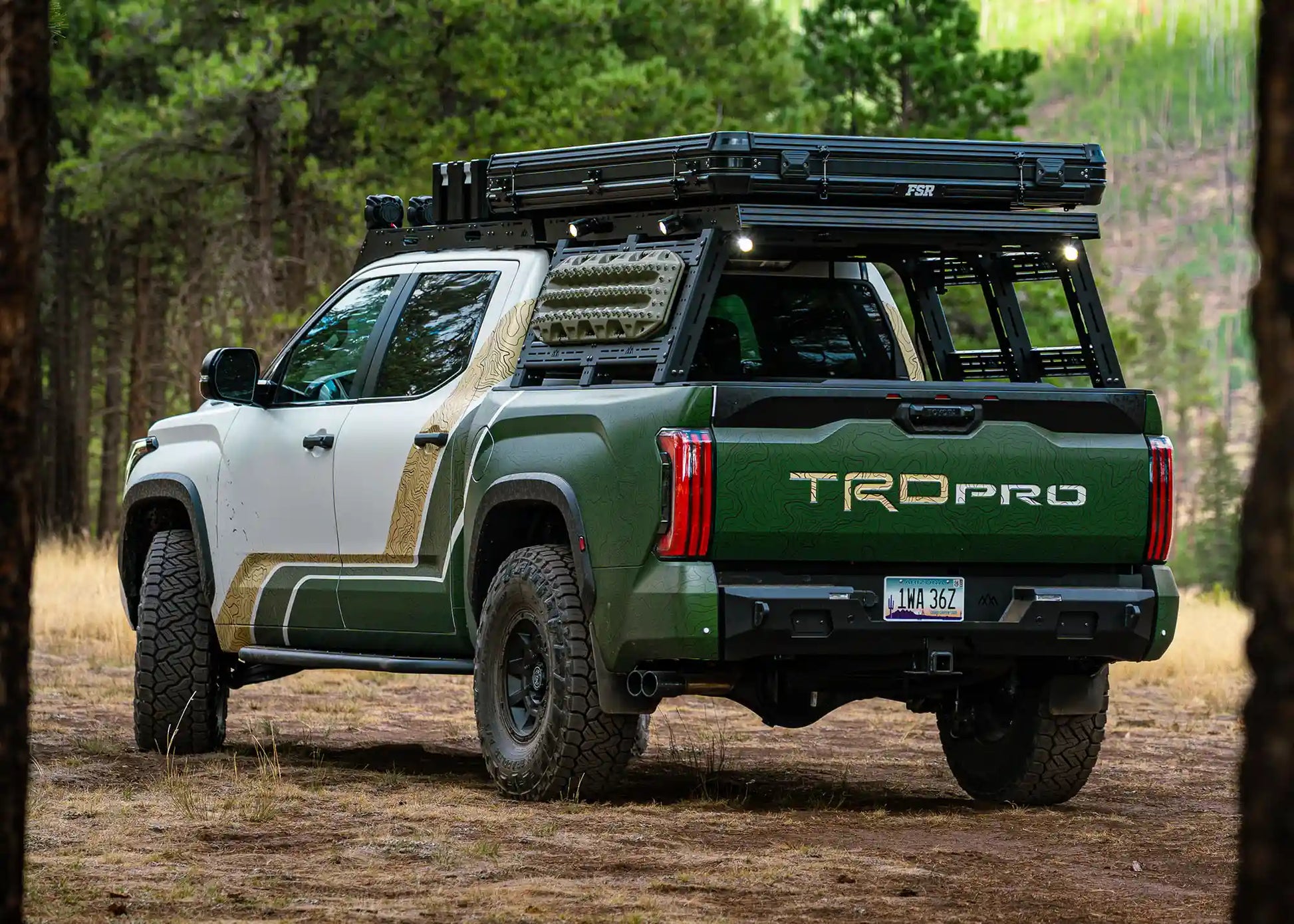 Toyota Tundra Bed Rack - Full Height - 4 Wheel Overland