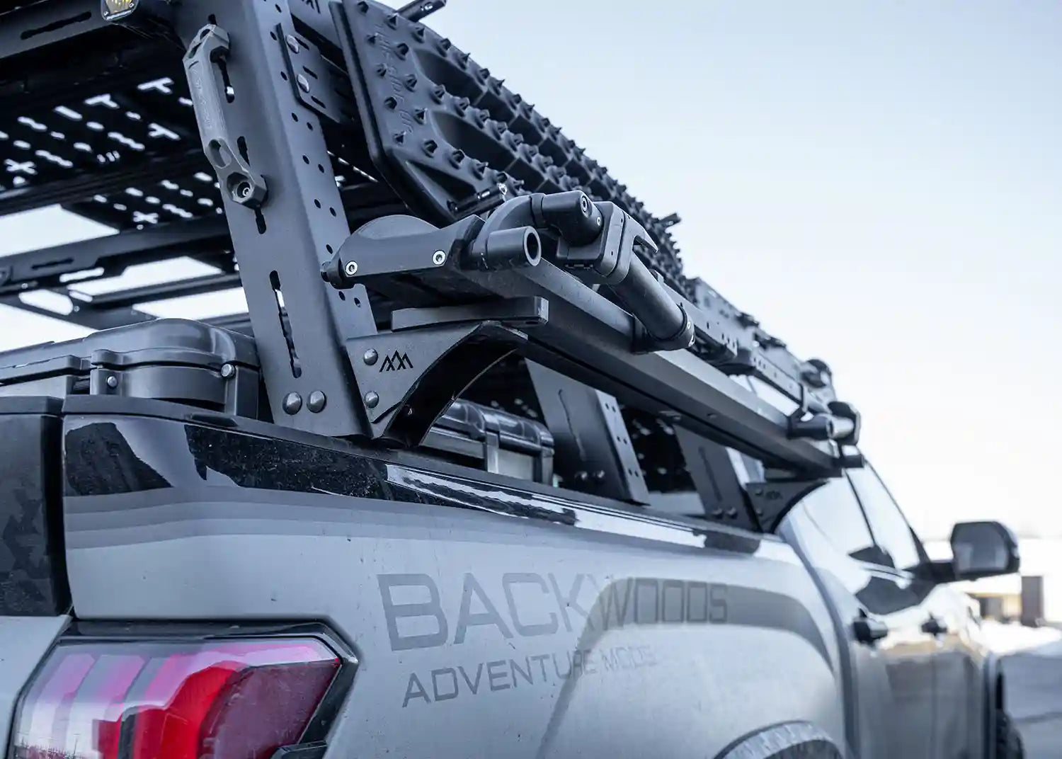 Universal Bike Tray Mounts for Bed Racks - 4 Wheel Overland