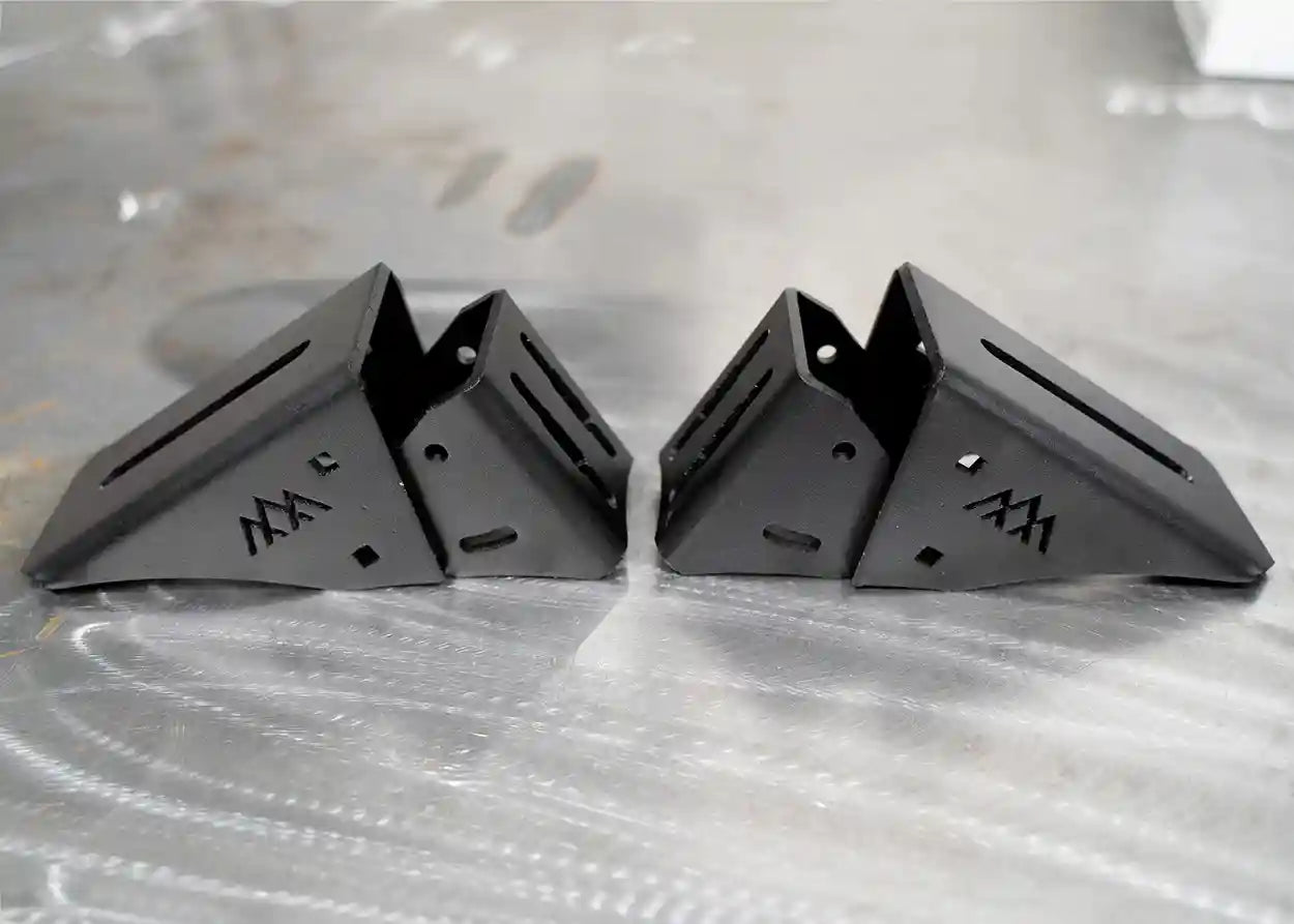 Universal Bike Tray Mounts for Bed Racks - 4 Wheel Overland