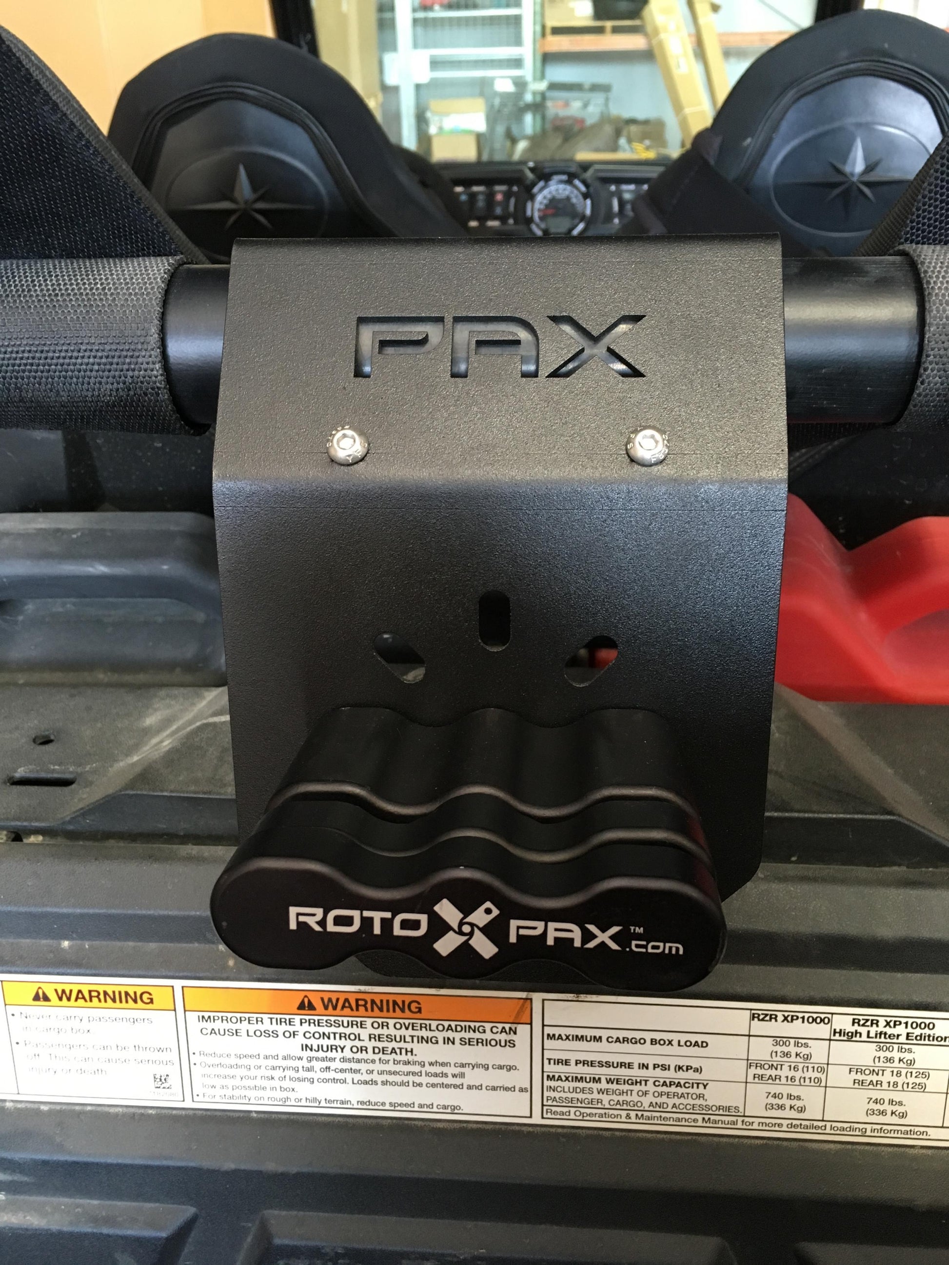 PAX Bar Mount - 4 Wheel Overland